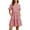 *1-Red, variant on VBVC Women's Striped Tiered Mini Dress,Notch Neck Ruffle Sleeve Casual Dress For Women,Ladies' Loose Fit A-Line Tunic Dress with Pockets,Red,S-3XL