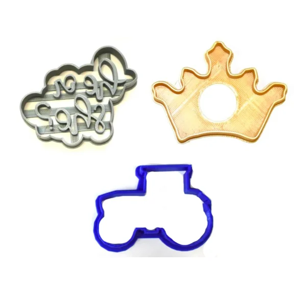 Tractors Or Tiaras Gender Reveal He Or She Boy Girl Tractor Cookie Cutter Pr1210