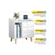 thumbnail image 5 of Mesita de Noche Multifuncional Muebles con 3 Cajones y Estante de Almacenamiento, Mesa Auxiliar, Gabinete de Noche para Dormitorios, Sofás, Camas, Oficinas, 5 of 6