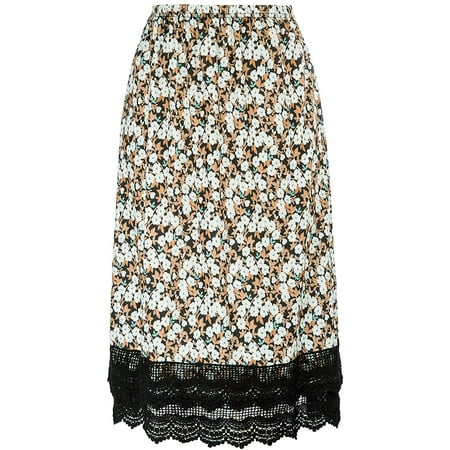 Knee Length Underskirt Double Lace Skirt Extender Half Slip | Walmart Canada