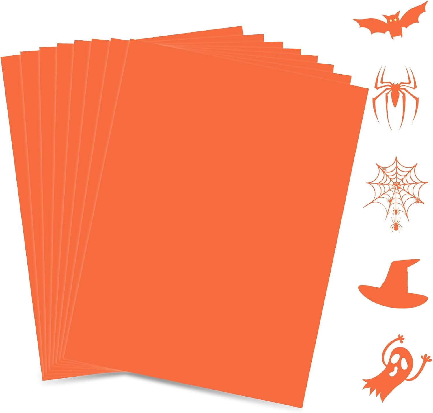 Monebena 50 Sheets Cardstock 8.5 x 11, 230gsm/80lb Thick Paper Cardstock Paper for Invitations, Crafts, Card Making, Printing, Wedding, Drawing, Scrapbook Supplies M01