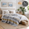 thumbnail image 2 of Faith, Hope, Love Home Décor Extra Heavy and Plush Throw Blanket (50" x 70") - Brea - Summer Stripes, 2 of 9