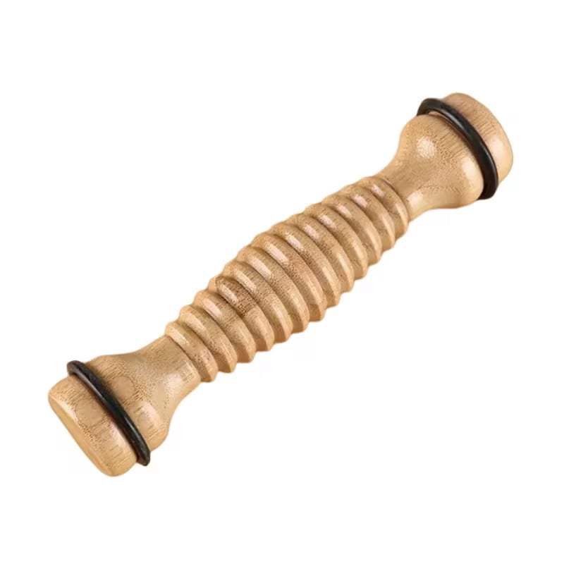 Wooden Foot Roller Massager | Stress Relief | Relax Your Feet | Foot Care | Natural Wood | Home Massage Tools