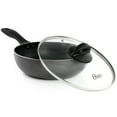 thumbnail image 2 of Oster 9.5" Non-Stick Aluminum Wok with Lid, 2 of 5