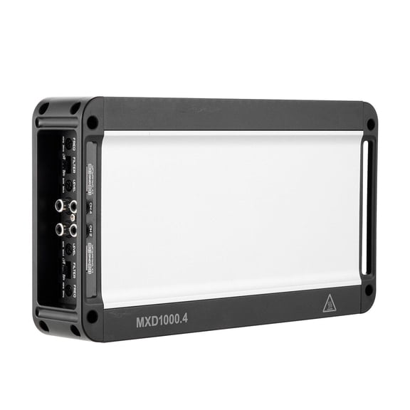 4 Channel Car Audio Amplifier 2 Ohm Stable Bridgeable Class D Full Range Amp 500W x 4 at 4 Ohm 1000W x 4 at 2 Ohm Max Power for Car SUV Truck