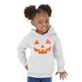 thumbnail image 3 of Awkward Styles Halloween Girls Boys Toddler Hoodie Orange Jack O Lantern Fleece Hooded Sweatshirt, 3 of 5