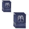 thumbnail image 3 of HELIAHO Shoe Storage Bags 10 Pcs Dustproof Waterproof Clear Window Drawstring Bag Drawstring Shoe Bags For Travel Women CJ911-41008, 3 of 7
