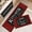 Red Kitchen Sweet Home, variant on Spa Bamboo Kitchen Rugs and Mats Non Skid Washable Set of 2, Green Lotus Lily Chinese Kitchen Runner Rug, Farmhouse Summer Kitchen Floor Mat Under Sink Mat Throw Rug for Doormat