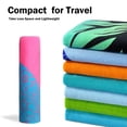 thumbnail image 4 of Toalla de Playa Oversized de Microfibra cabanana 70x35 cm Flamenco Rosa, 4 of 8