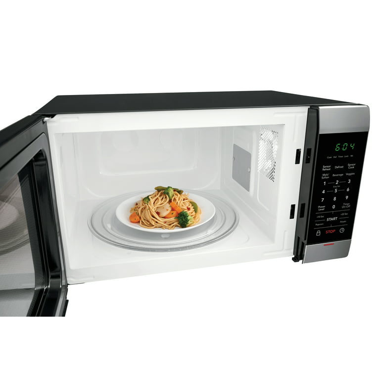 Frigidaire 1.4 cu. ft. Countertop Microwave Oven Black Stainless Steel 