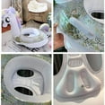 thumbnail image 4 of Umbresen Flotador de natación para bebé, inflable, lindo flotador con asiento y asa, flotadores de piscina, juguetes divertidos, balsa de agua, salón, suministros para fiestas para niños pequeños de 0, 4 of 7