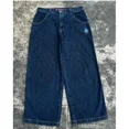 thumbnail image 5 of JNCO-pantalones vaqueros holgados Vintage para hombre y mujer, Pantalón ancho de cintura alta, Harajuku, Hip Hop, bordado con letras, Y2K, 5 of 5