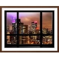 thumbnail image 2 of Window View, Empire State Building and New Yorker Hotel Views by Night, Times Square, NYC, Framed Art Print Wall Art by Philippe Hugonnard Sold by Art.Com, 2 of 3