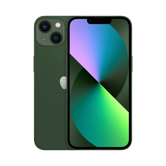 Refurbished Apple iPhone 13 A2482 (Fully Unlocked) 256GB Green Bundle with Pre-Installed Tempered Glass (Grade A+)