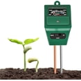 thumbnail image 1 of Accurate Probe for Indoor Outdoor Use, Soil Moisture Meter Comprehensive Testing Ranges Designed for Soil Measurements Plant Care Tool, 3-in-1 Soil Tester User-Friendly, 1 of 7