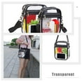 thumbnail image 3 of Raindrops Transparent Bags Storage Pouch Simple Design PVC Waterproof 1Pcs for Daily Use, 3 of 8