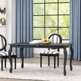 thumbnail image 2 of GDF Studio Birdsong French Country Wooden Expandable Dining Table, Gray, 2 of 9