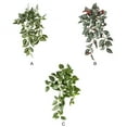 thumbnail image 3 of QualitChoice Fake Plants Artificial Plant Flower Simulation Leaf Hanging Wedding Photography Rattan Indoor Bathroom Balcony Green 1 Pc, 3 of 6