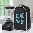 thumbnail image 5 of HELLHERO Easy to Clean Kitchen Blender Dust Cover with Turtle & Love Design & There is only one dust cover 15.94"H x 9.45"L x 7.28"W, 5 of 6