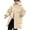 Beige, variant on SELONE Down Puffer Jacket for Boys Cotton with Pockets Hooded Long Zipper Solid Long Sleeve Fall Winter Coats Beige 150