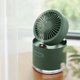thumbnail image 1 of ventilador de aire acondicionado, plegable, silencioso, ajustable, USB, recargable, difusor de refrigeración personal para dormitorio, viajes, Verde BLESIY Ventilador de escritorio, 1 of 6