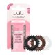 thumbnail image 1 of Invisibobble Gomas para el pelo transparentes en espiral negro y marrón Original x8 - Gomas para el pelo transparentes - Gomas para el pelo de mujer - Goma para el pelo que no deja marcas, 1 of 5