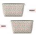 thumbnail image 2 of Picia Rose Flowers Printed Leather Travel Toiletry Bag,Cosmetic Organizer, Makeup Travel Bag, Durable Travel Pouch, Compact Toiletry Bag, Travel Accessories, 2 of 6