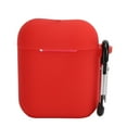 thumbnail image 6 of Headphone Protective Cover Case Anti‑Lost Silicone Protector with Carabiner for IOS Earbuds 1/2Red, 6 of 8