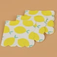 thumbnail image 3 of Masteelf 16pcs Yellow Paper Disposable Party Tableware Stylish Design for Birthdays Weddings Family Gatherings 25*25cm, 3 of 8