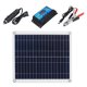 thumbnail image 2 of Kit de Panel Solar 25w Controlador de Carga Solar 10A + Cable de Extensión con Batería, 2 of 9