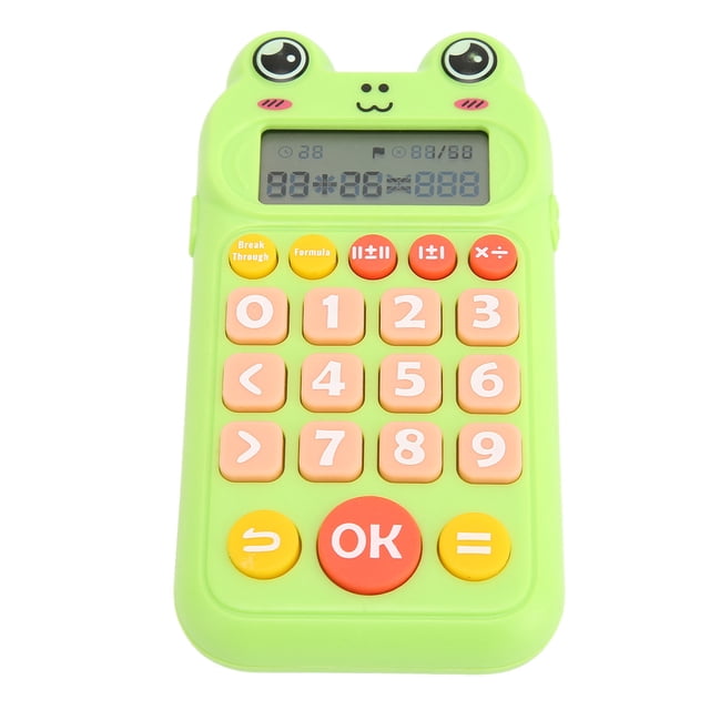 Calculadora educativa para niños, juguete aritmético oral para niños, calculadora matemática para niños, juguete para ejercicios aritméticos, elegante y moderno