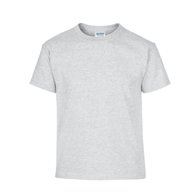 Gildan T-Shirt Lourd en Coton Uni pour Garçons/filles