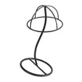 thumbnail image 1 of Qarigey 12'' Metal Wigs Holder Stand Caps Display Hats Hanger Holder Rack  Cuidado del cabello Negro, 1 of 1