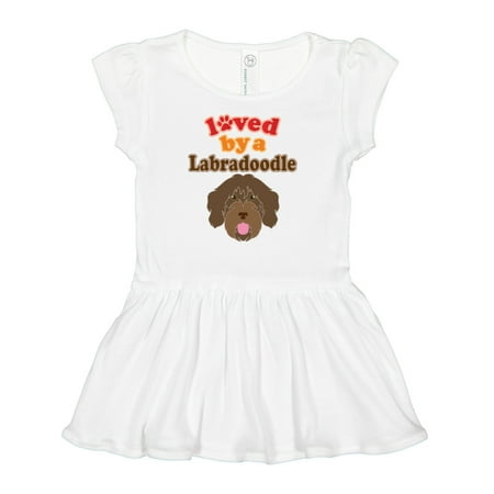 

Inktastic Labradoodle Dog Lover Girls Baby Dress