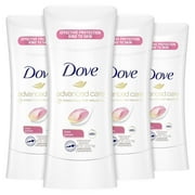 Dove Antiperspirant Deodorant Stick 48 Hour Protection And Soft And Comfortable Underarms Rose Petals Deodorant For Women Oz 4 Count, 2.6 Ounce