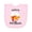 AD-Pink, variant on Inktastic Thanksgiving Nana's Lil' Butterball Cute Turkey Face Newborn Bib