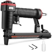 3PLUS HT5014SP Pneumatic Upholstery Stapler| 20 Gauge 1/4'' to 9/16'' in Length T50 Staples