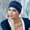 Navy/White, variant on Brooklyn Chemo Headwear Beanie Cap for Women, Soft Bamboo Cancer Hat for Alopecia (Pink/Purple)