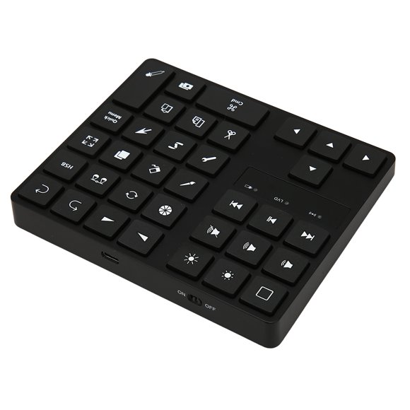Drawing Shortcut Keyboard,Mini Drawing Keyboard 35 Mini Drawing Keyboard Wireless Keypad Unrivaled Performance