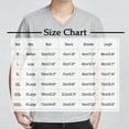 thumbnail image 3 of pstuiky camisetas para hombre, Suéter casual de manga corta con cuello en V y cuello en V para hombre camisas casuales para hombre m, 3 of 4