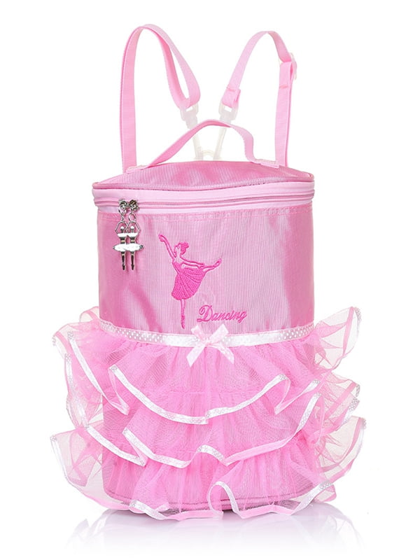BAOHULU Toddler Backpack Ballet Dance Bag 9 Colors for Girls 2-8 Year Hot Pink