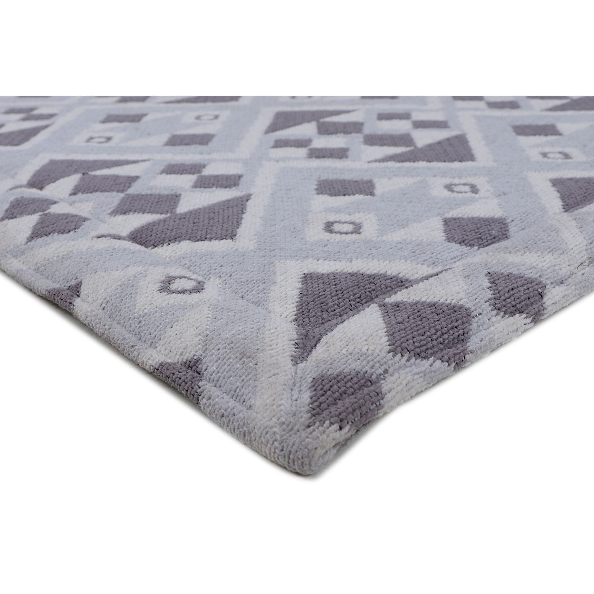 Rugsmith Gray Machine Woven Pima Anti-Fatigue Kitchen Mat, 20" x 36"