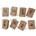 thumbnail image 2 of 8 juegos de s de mensaje de felicitación de s de agradecimiento de de papel Kraft con sobres Colcomx mensaje de caricatura tarjetas de felicitación, 2 of 8
