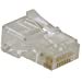 thumbnail image 2 of Tripp Lite 10-Pack of RJ45 Plugs for Solid Stranded Conductor 4-pair Cat5e Cable(N030-010), 2 of 2