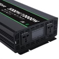 thumbnail image 3 of Inversor de energía solar de 10000 W, 12 V, 24 V, 48 V a CA 220 V, inversor de onda sinusoidal pura, transformador, convertidor de frecuencia de voltaje, 24 V-10000 W, 3 of 5