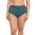 thumbnail image 3 of Time and Tru Women's and Women's Plus High Waisted Tie Front Swim Bottom, 3 of 4