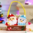 thumbnail image 2 of Bolsa De Caramelos Navideños Bolsa De Regalo Navideña De Papá Noel Bolsa De Galletas No Tejida Adecuada Para Regalos De Navidad Y Fiestas De Invierno, 2 of 3