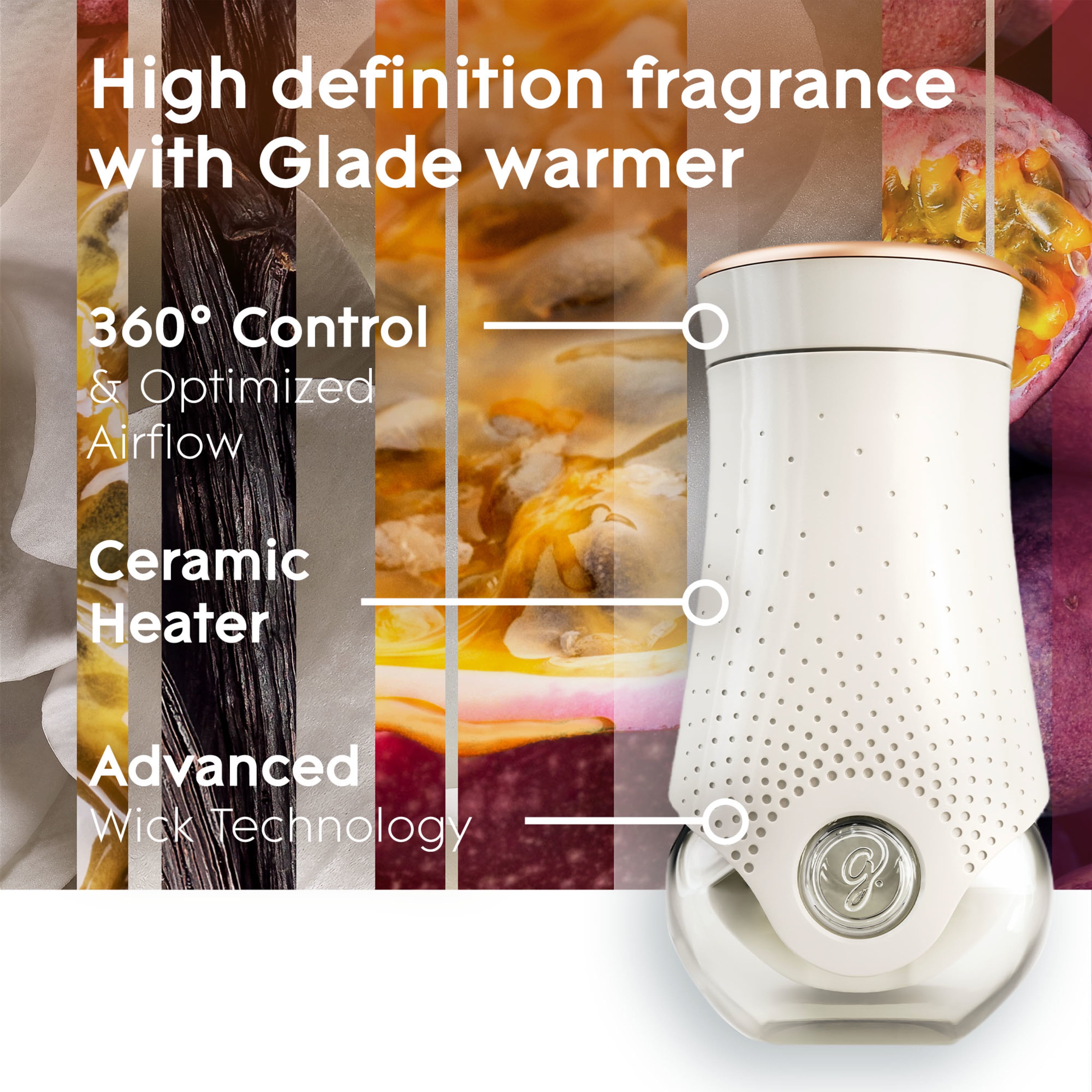 Glade PlugIns Scented Oil 3 Refills, Air Freshener, Vanilla