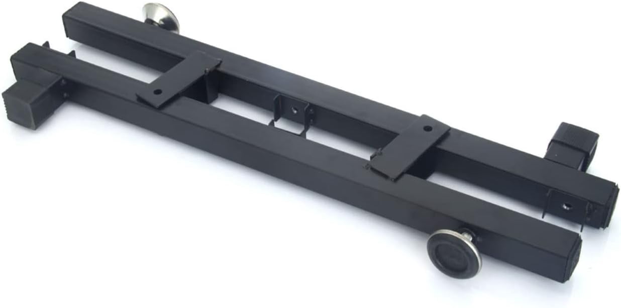 Rack type 3/5/7/9 square guitar brackets black Triple Folding Multiple Guitar Holder Rack Stand，Guitar Stand Storage (5 Bracket)