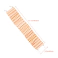 thumbnail image 2 of UPGRATOR 1Pcs Handmade Hamster Ladder for Small Pets and Rat Foraging Toy, 2 of 7